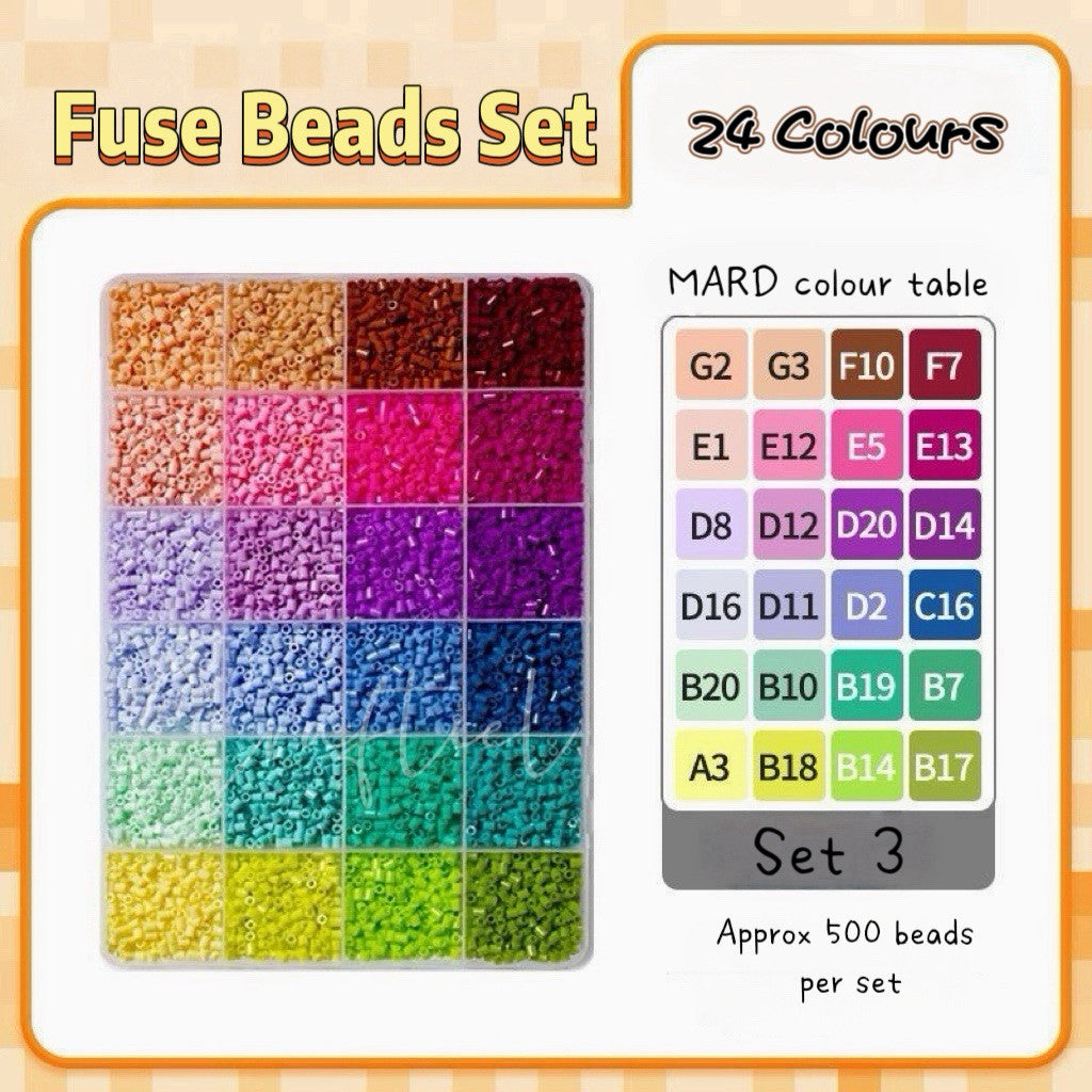 DIY 2.6mm Fuse Beads Set