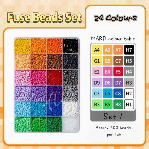 DIY 2.6mm Fuse Beads Set