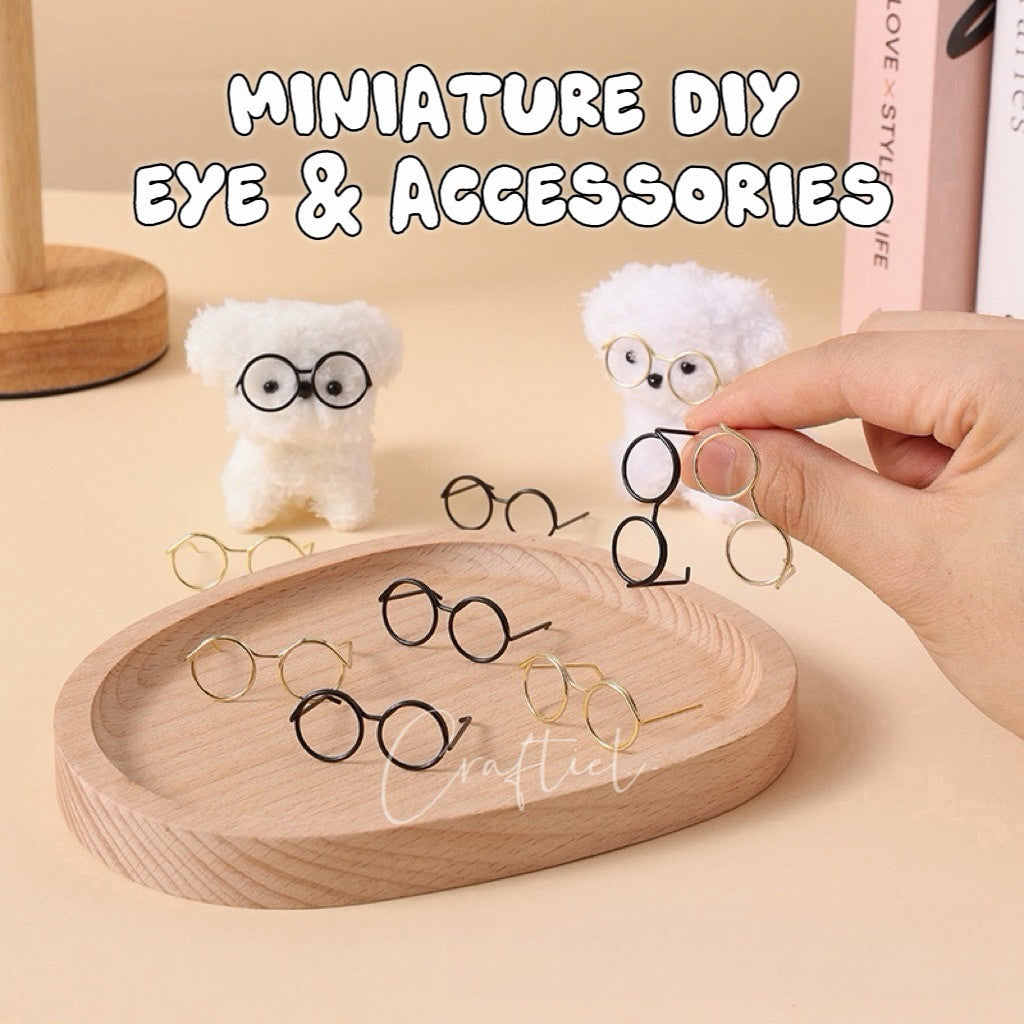 Miniature Doll Eye and Accessories