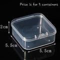 5 Pc 5.5cm Square Container