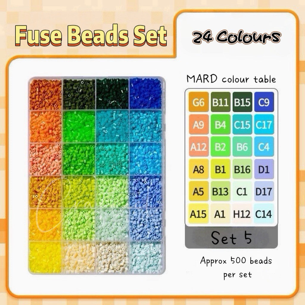 DIY 2.6mm Fuse Beads Set