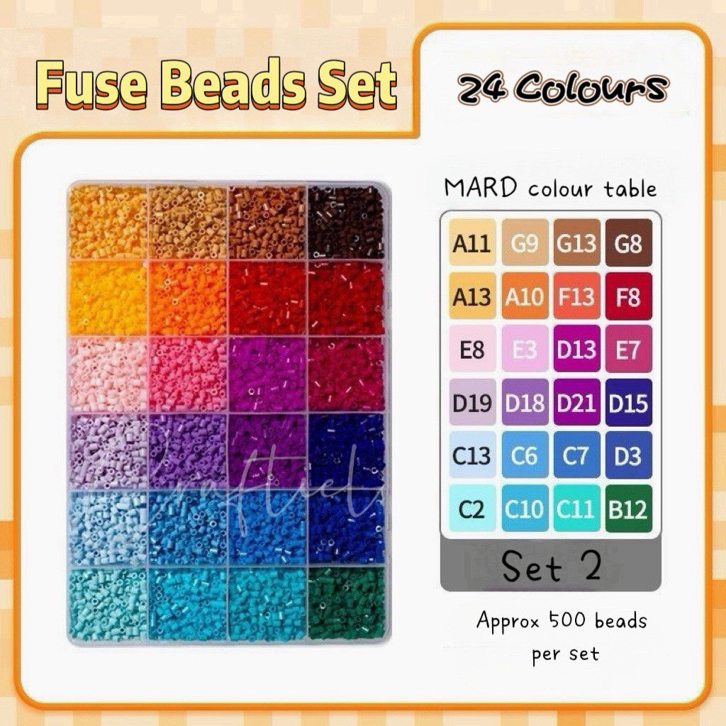 DIY 2.6mm Fuse Beads Set