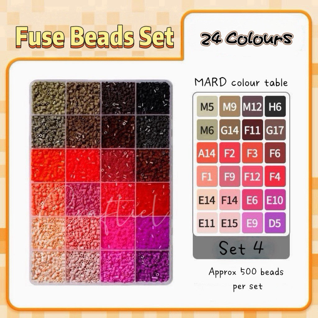 DIY 2.6mm Fuse Beads Set