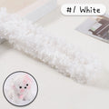 Fluffy Poodle Plush Wire Stem